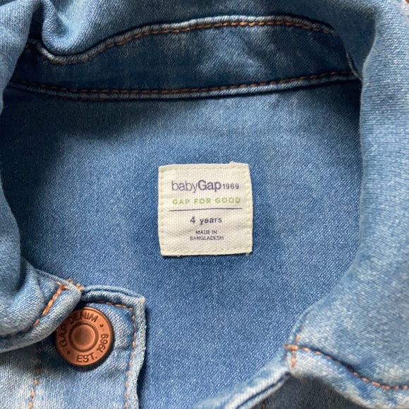 Girls Gap Denim Jacket - Picture 2 of 2